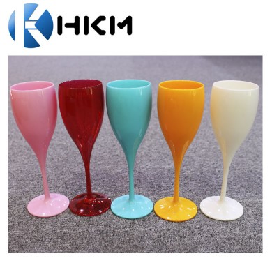 Dishwasher Safe 150ML 5OZ Colored Wholesale Party Wedding Champagne Flutes Glasses